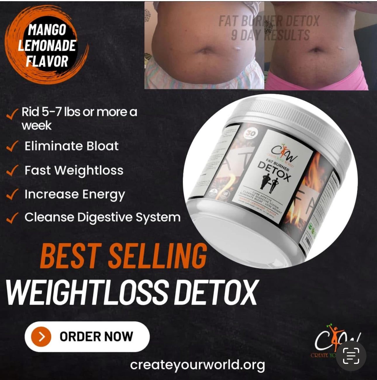Fat Burner Detox Powder