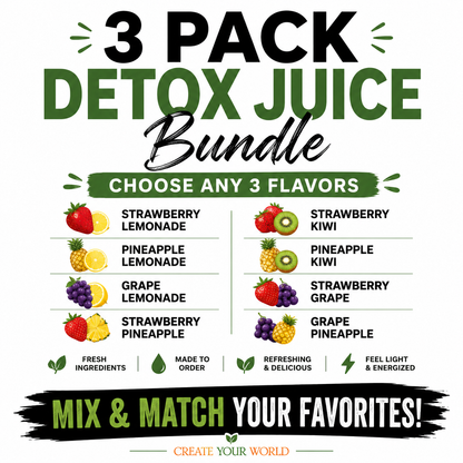 3 Pack Bundles (Detox Only)