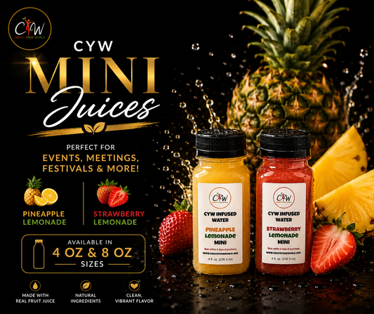 Fresh Mini Juices for Your Next Event!