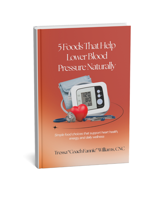 5 Foods + Herbal Support Guide for Healthy Blood Pressure (Digital E-Book)