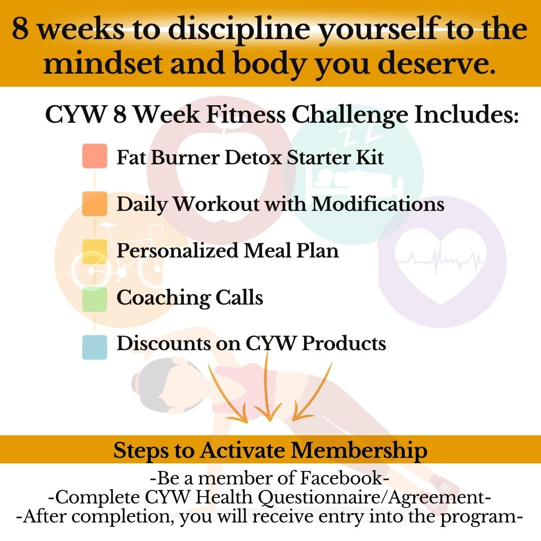 CYW 8 WEEKS TO FIT 
 (Virtual Program)